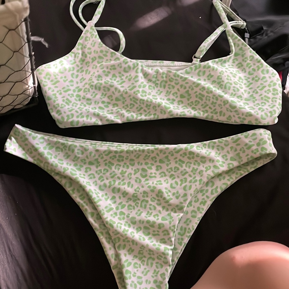 cheetah print bikini